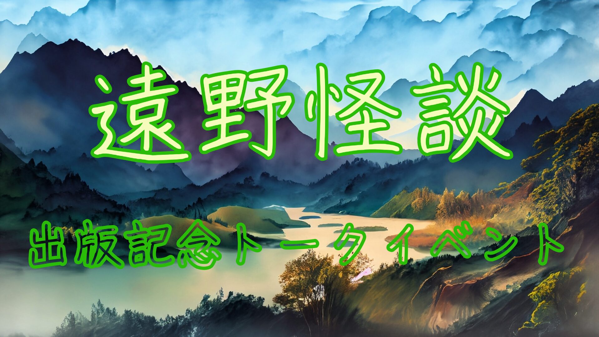 遠野怪談出版記念トークイベントアイキャッチ